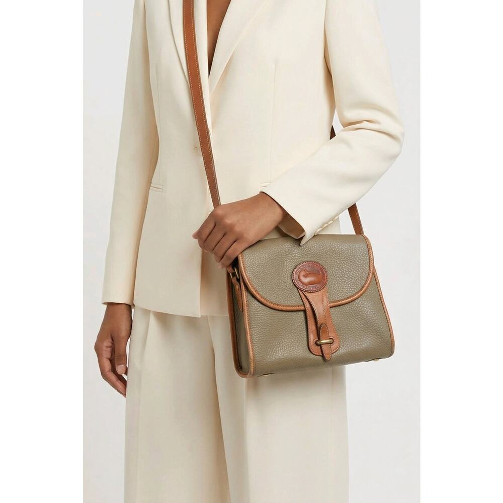Dooney and Bourke brown satchel Essex collection